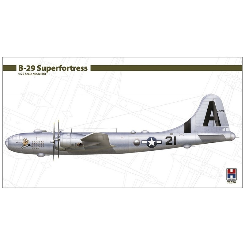 BOEING Bー29A SUPERFORTRESS 1/72スケール AMMO Brasil | H2K72070 1/72 B-29 Superfortress