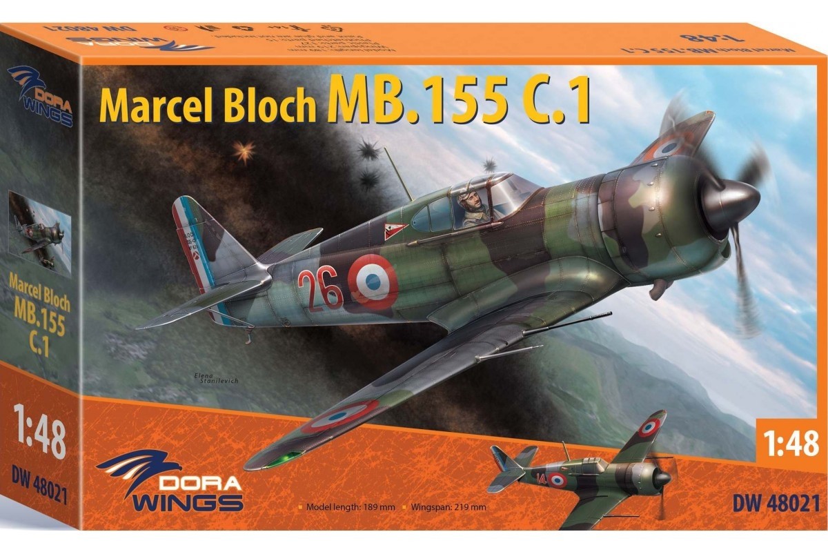DORAW48017 1/48 Marcel Bloch MB.151C. 1