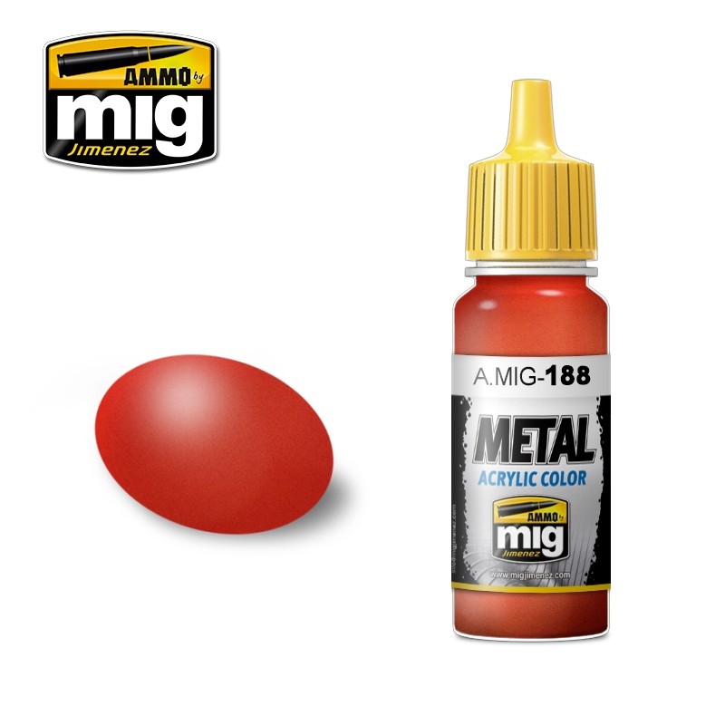 A.MIG-0188 METALLIC RED