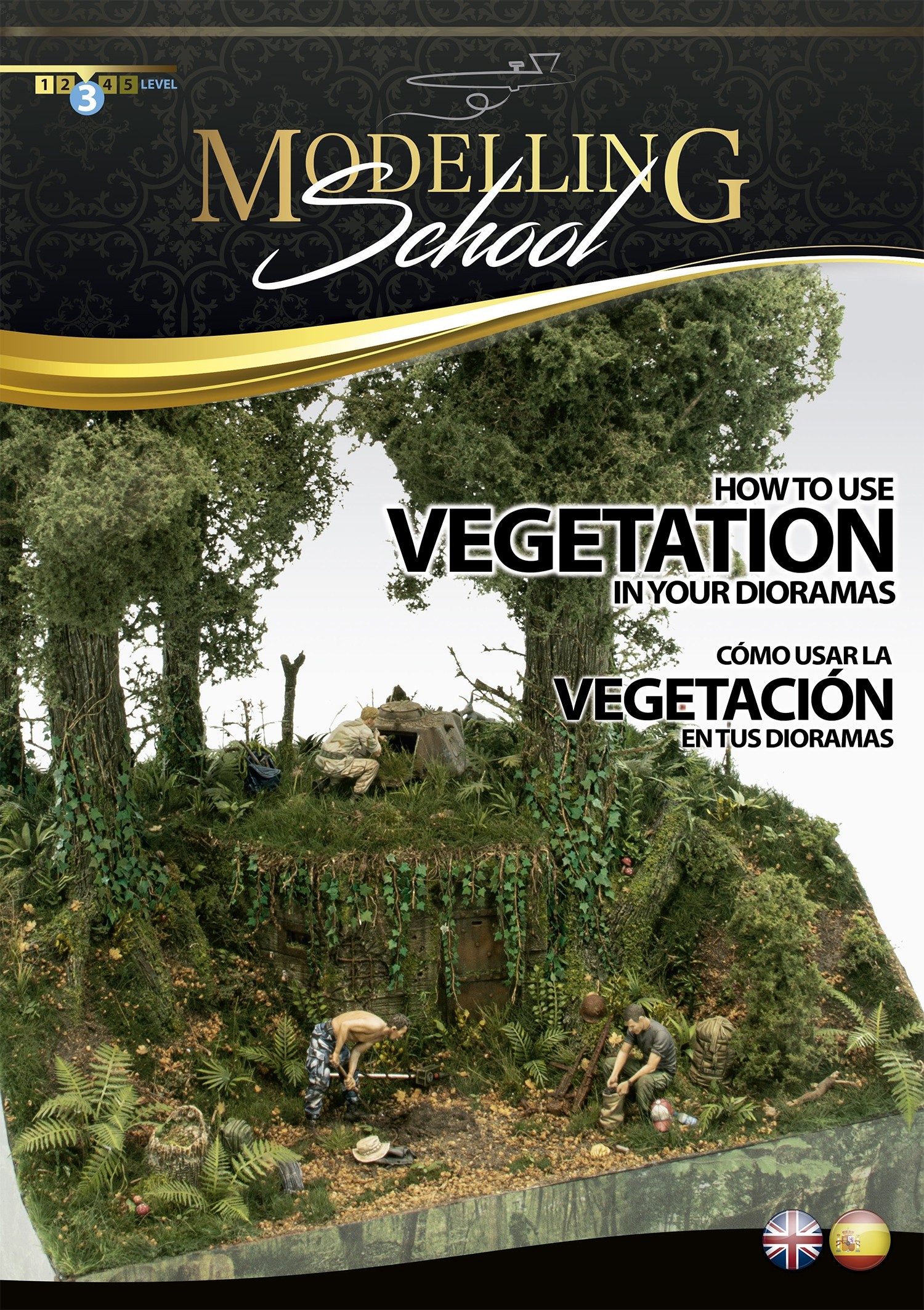 A.MIG-6254 - MODELLING SCHOOL - How to use Vegetation in your Dioramas (Multilingual)