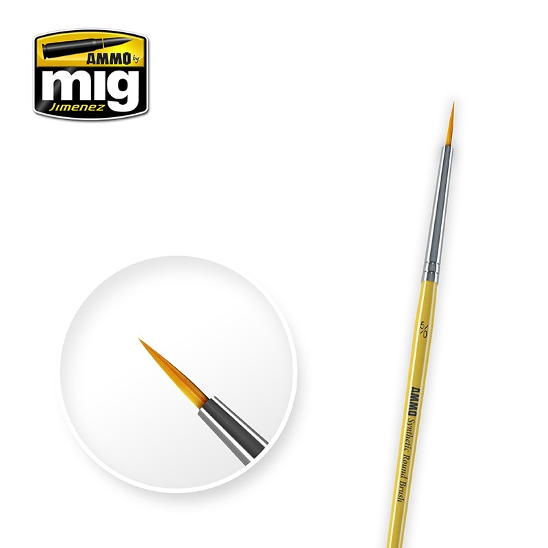 A.Mig 8614 2 Syntetic Round Brush