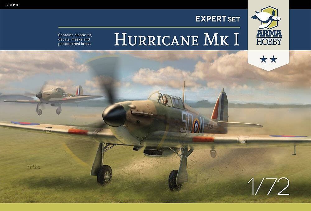 AH70019 1/72 Hurricane Mk I Expert Set
