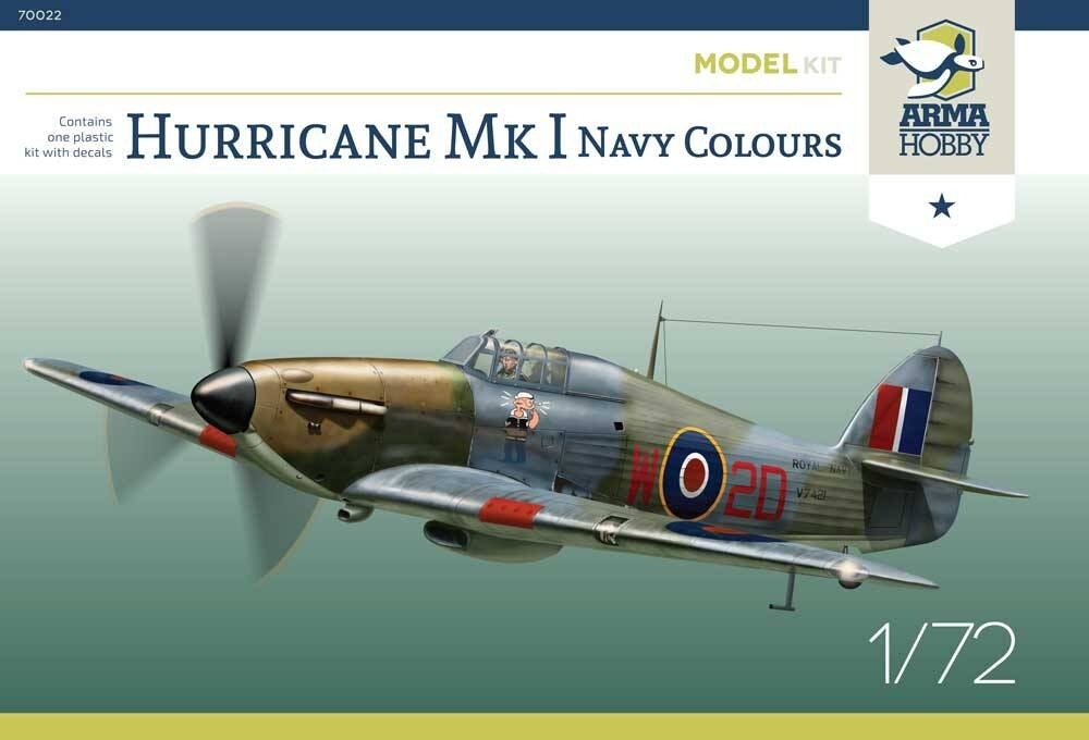 AH70022 1/72 Hurricane Mk I Navy Colours Model Kit
