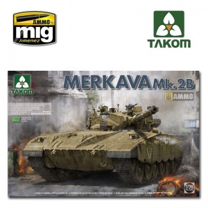 TAKO2080 israeli Main Battle Tank Merkava Mk.2B