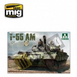 TAKO2041 1/35 RUSSIAN MEDIUM TANK T-55 AM