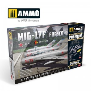 A.MIG-8512 1/48 MIG-17F / LIM-5 U.S.S.R.-G.D.R. (Premium Edition)