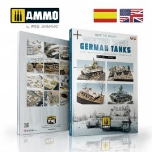 A.MIG-6039 How to Paint Winter WWII German Tanks (English, Castellano)