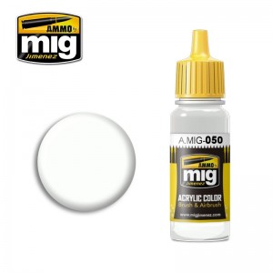 A.MIG-0050 MATT WHITE FS37925 (RAL 9016) RLM 21