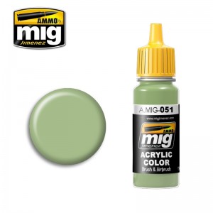 A.MIG-0051 MEDIUM LIGHT GREEN