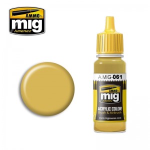 A.MIG-0061 WARM SAND-YELLOW (BS381C NO61)
