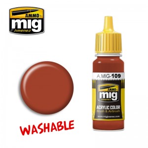 A.MIG-0109 WASHABLE RUST