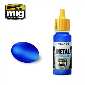 A.MIG-0196 WARHEAD METALLIC BLUE