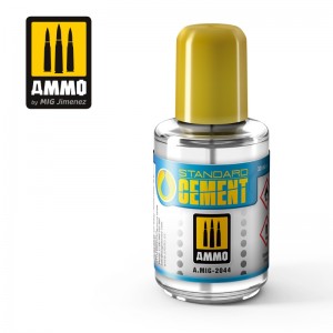 A.MIG-2044 STANDARD CEMENT (polyester plastic glue) 30ml