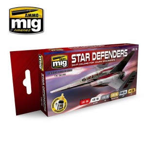 A.MIG-7130 STAR DEFENDERS SCI-FI COLORS
