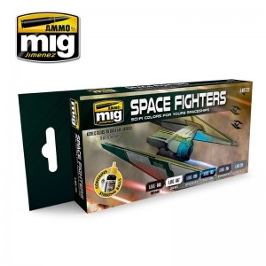 A.MIG-7131 SPACE FIGHTERS SCI-FI COLORS