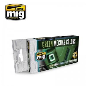 A.MIG-7149 GREEN MECHAS COLORS