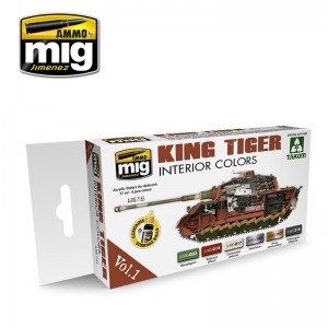 A.MIG-7165 KING TIGER INTERIOR COLOR (SPECIAL TAKOM EDITION) VOL.1