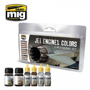A.MIG-7445 JET ENGINES COLORS & WHEATERING