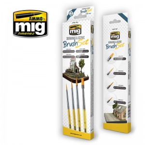 A.MIG-7601 DIORAMAS AND SCENIC BRUSH SET