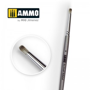 A.MIG-8701 4 AMMO Drybrush Technical Brush