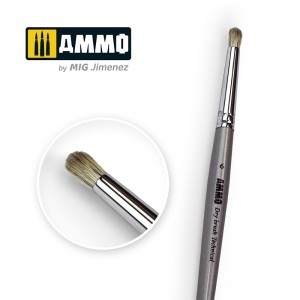 A.MIG-8702 6 AMMO Drybrush Technical Brush