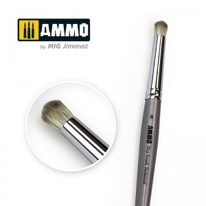 A.MIG-8703 8 AMMO Drybrush Technical Brush