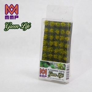 F601 FLOWERING TUFTS 6MM YELLOW
