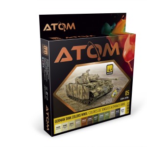ATOM-20704  German Tank Colors WWII Set