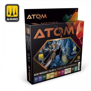 ATOM-20707 ATOM Basic Wargames Colors II Set