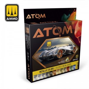 ATOM-20702 ATOM Metallic Colors Set