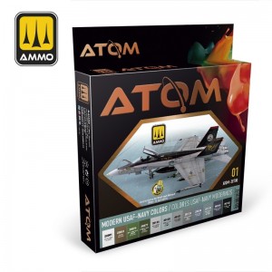 ATOM-20700  Modern USAF-NAVY Colors Set