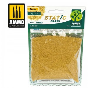 A.MIG-8807 Static Grass - Dry Grass - 4mm